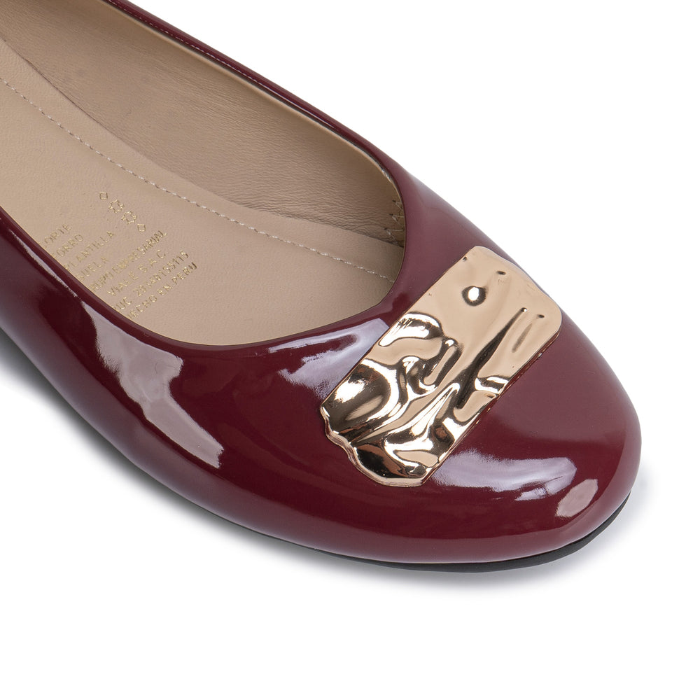 Zapato Ballerina Casual Cherry