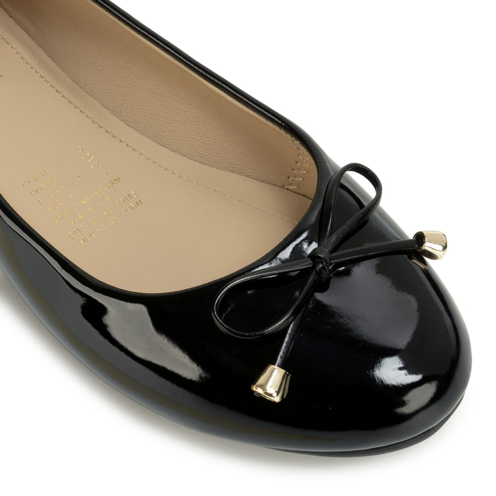 Zapato Ballerina Casual Negro