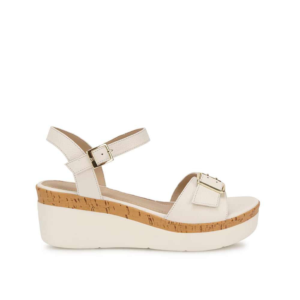 Sandalia D'orsay Casual Blanco