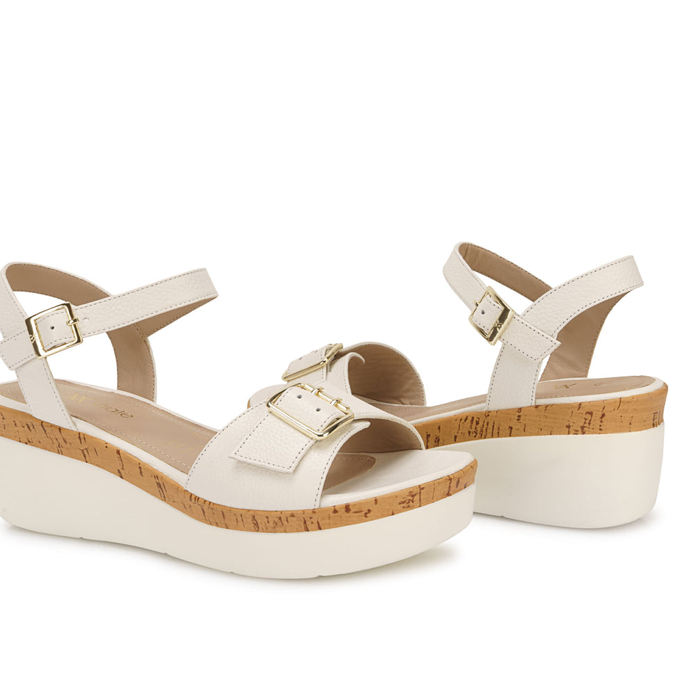 Sandalia D'orsay Casual Blanco