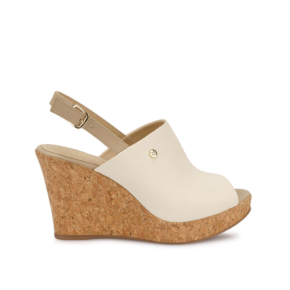 Sandalia Sueco Casual Hueso