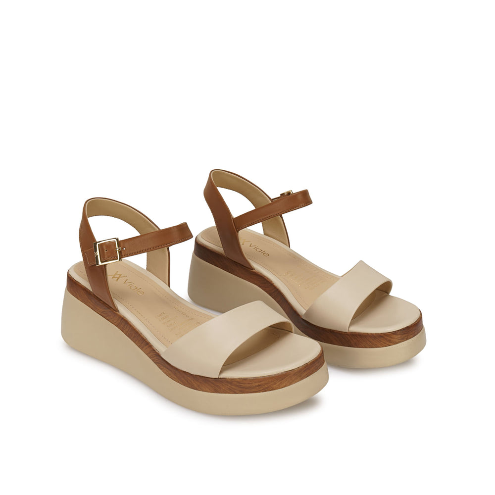 Sandalia D'orsay Casual Mocca