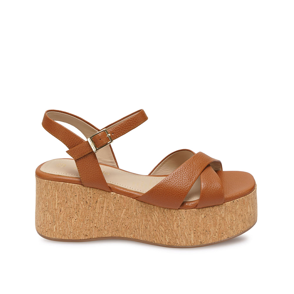 Sandalia D'orsay Casual Natural