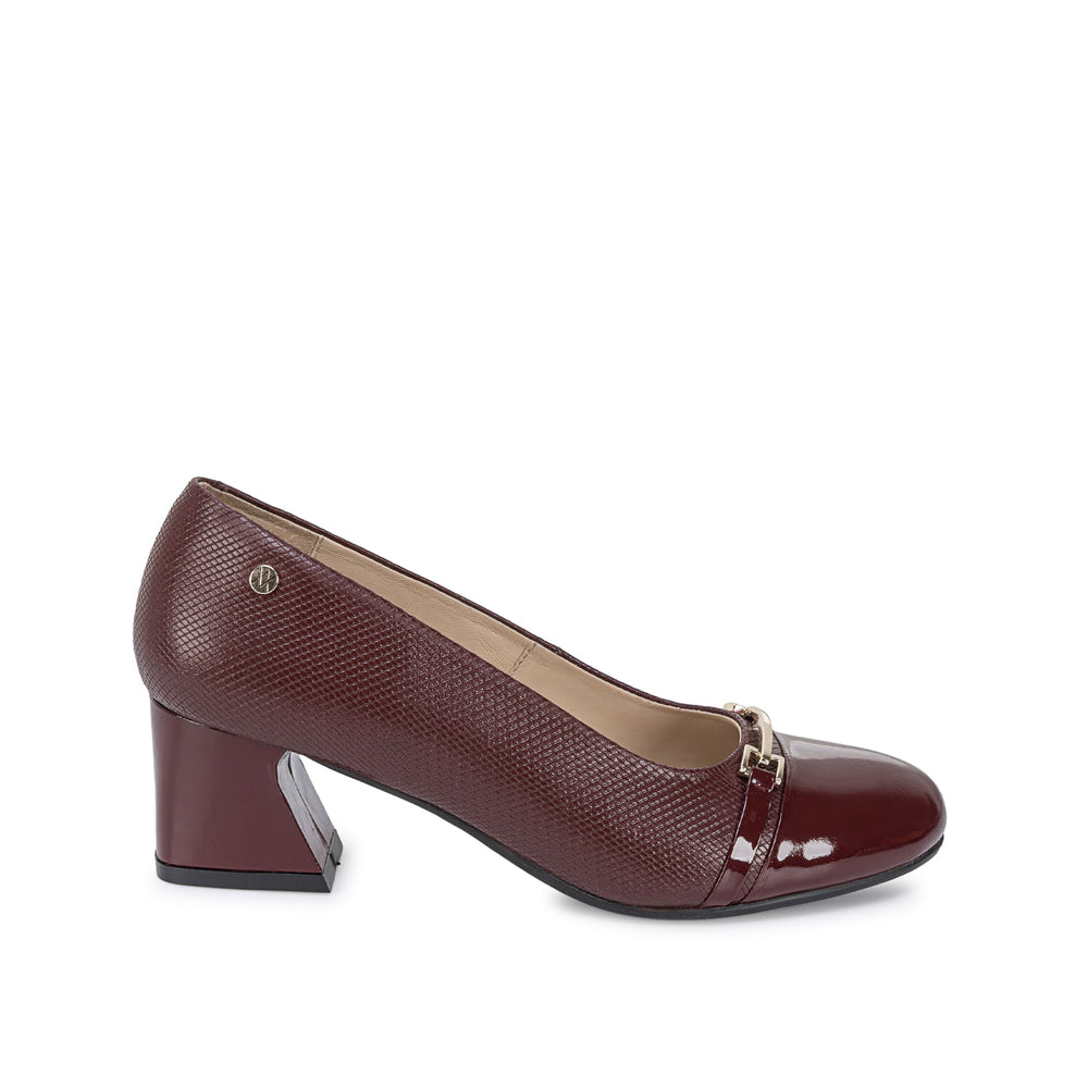 Zapato Reina Casual Burgundy