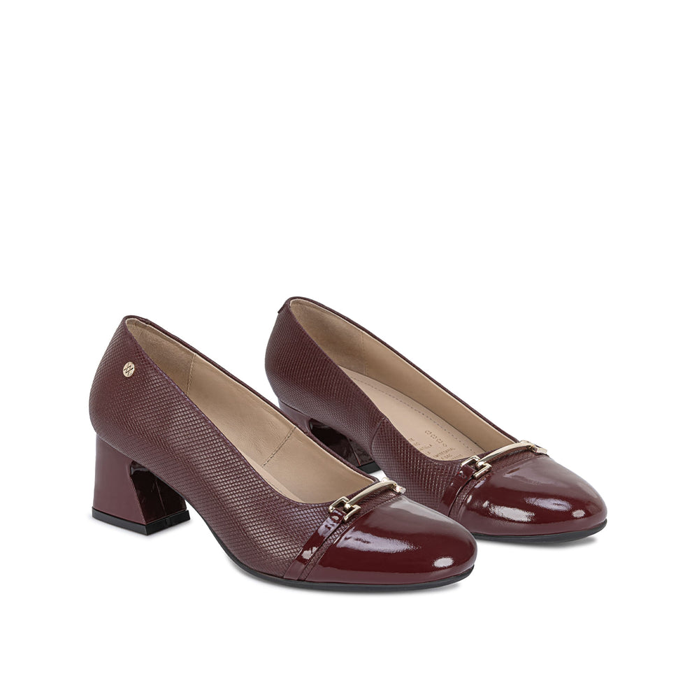 Zapato Reina Casual Burgundy