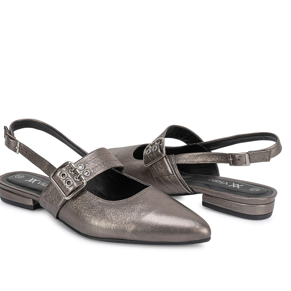 Zapato Stiletto Vestir Hierro