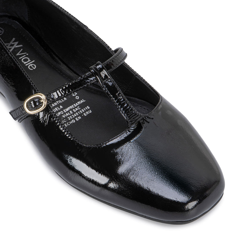 Zapato Ballerina Casual Negro