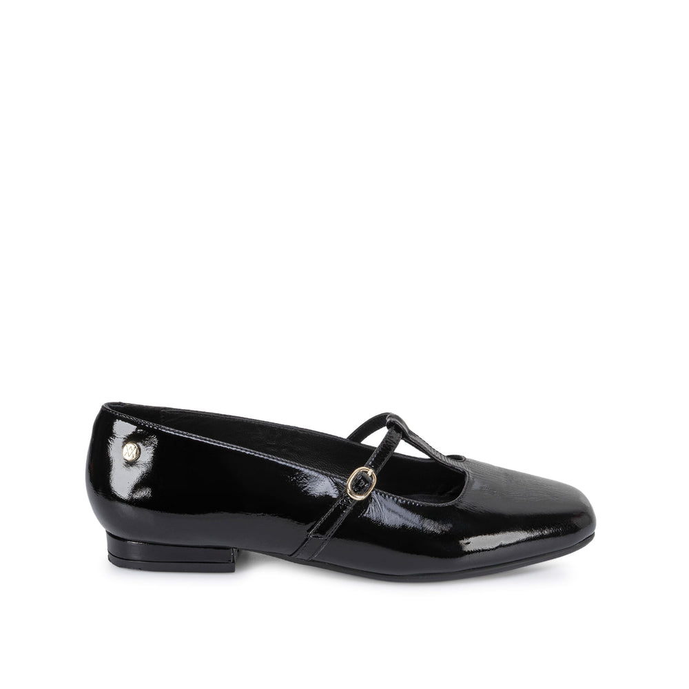 Zapato Ballerina Casual Negro