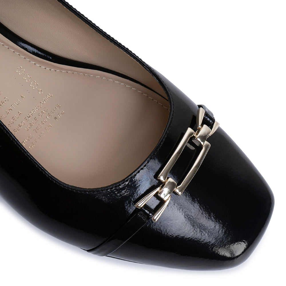 Zapato Stiletto Vestir Negro