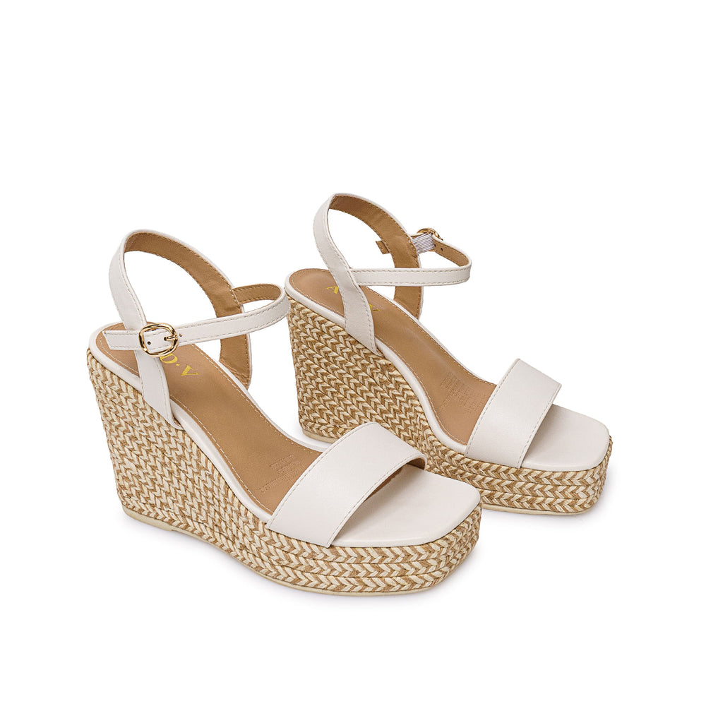 Sandalia D'orsay Casual Blanco