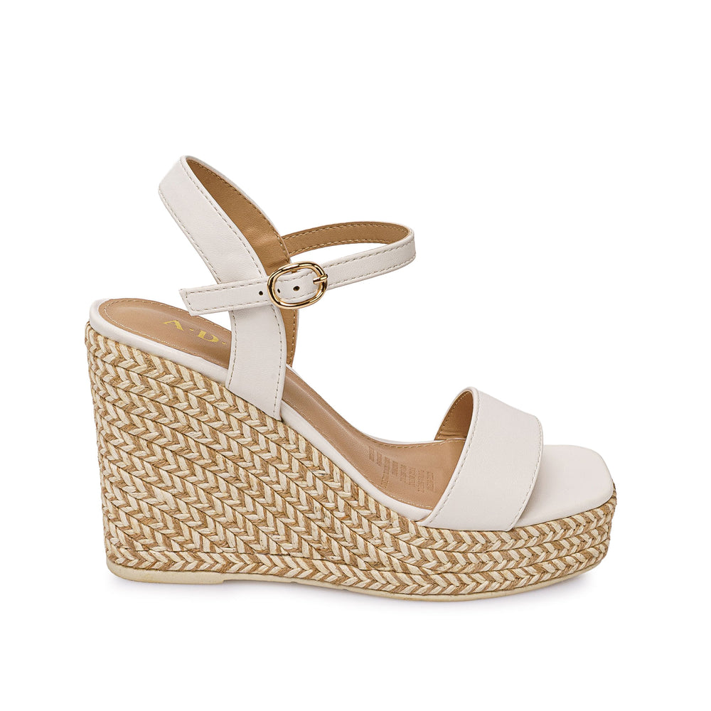 Sandalia D'orsay Casual Blanco