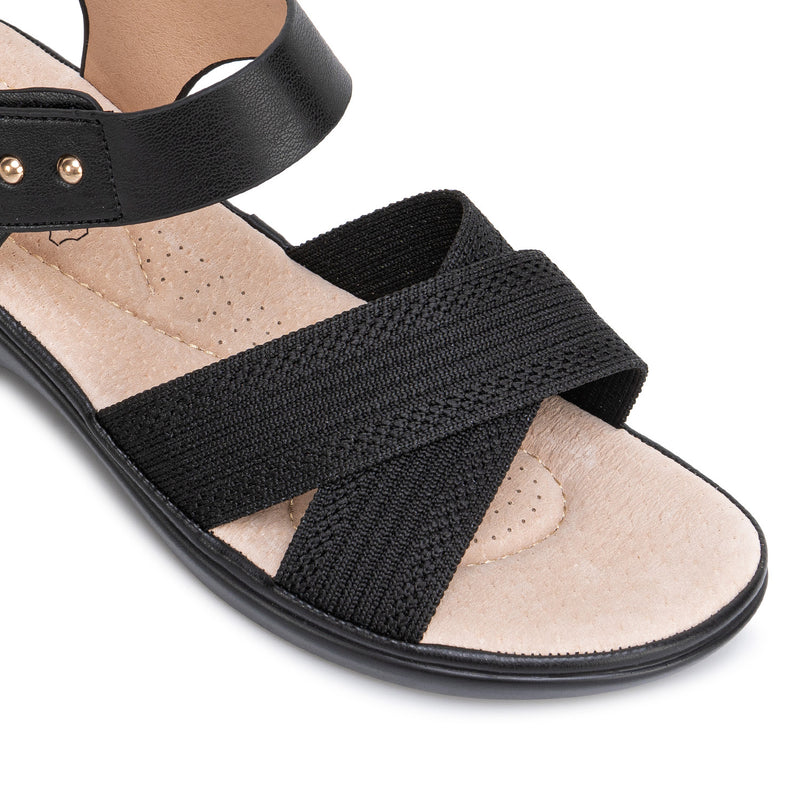 Sandalia Casual Negro