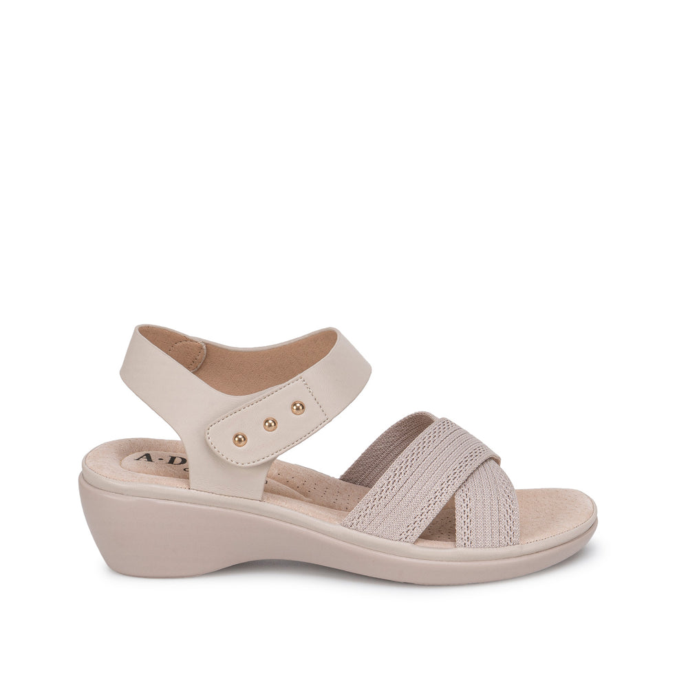 Sandalia Casual Vainilla