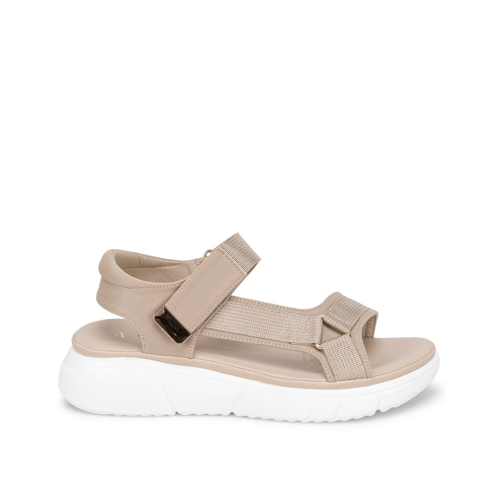 Sandalia Casual Beige