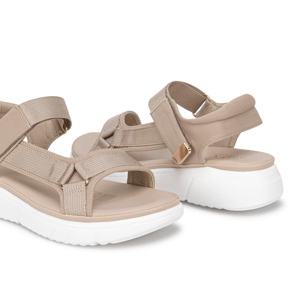 Sandalia Casual Beige