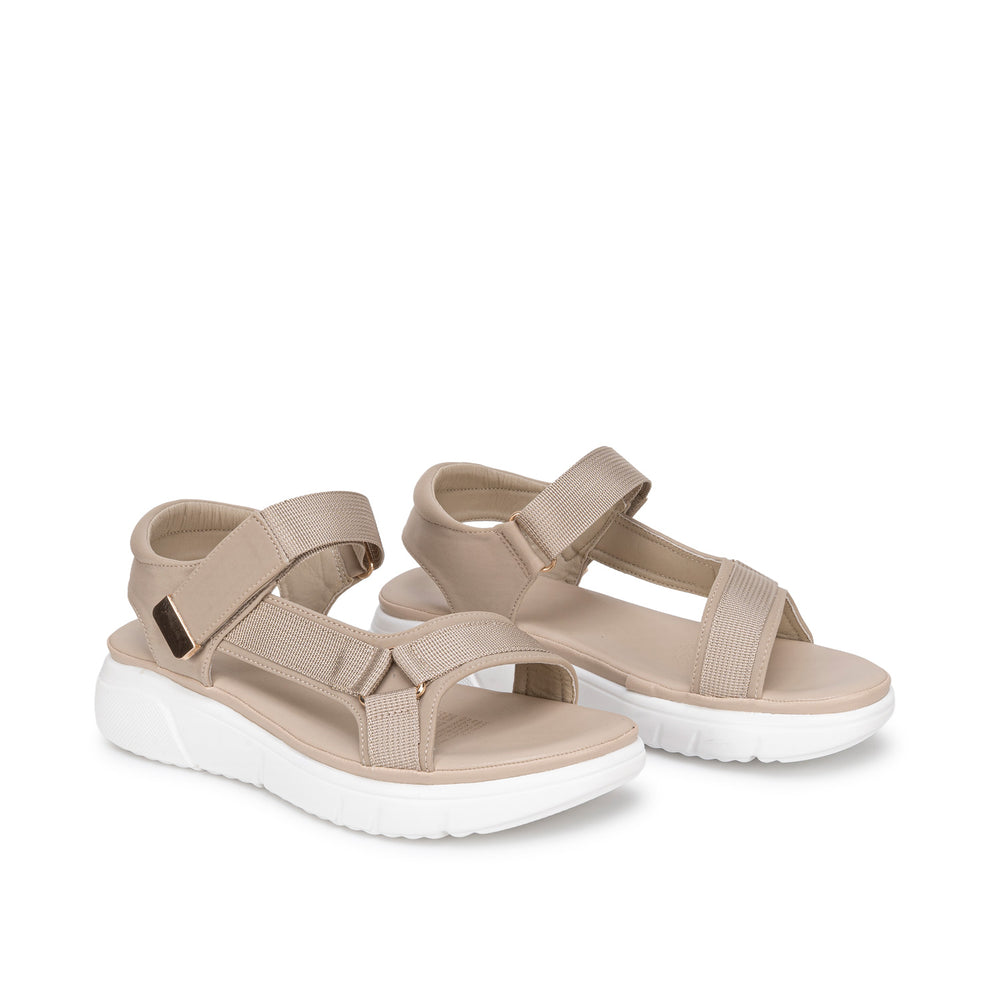 Sandalia Casual Beige
