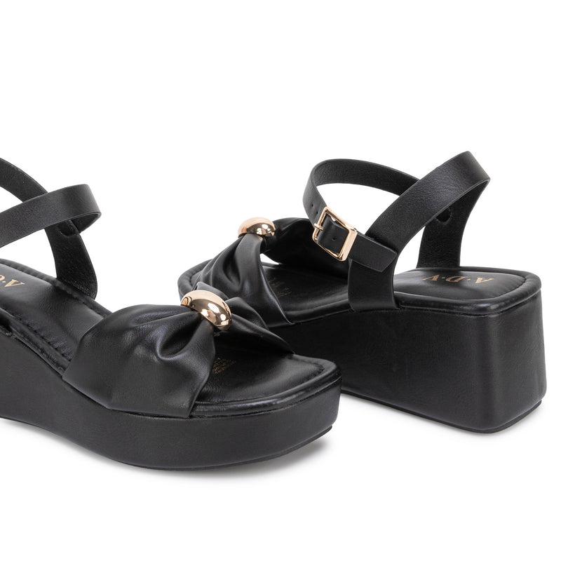 Sandalia Casual Negro