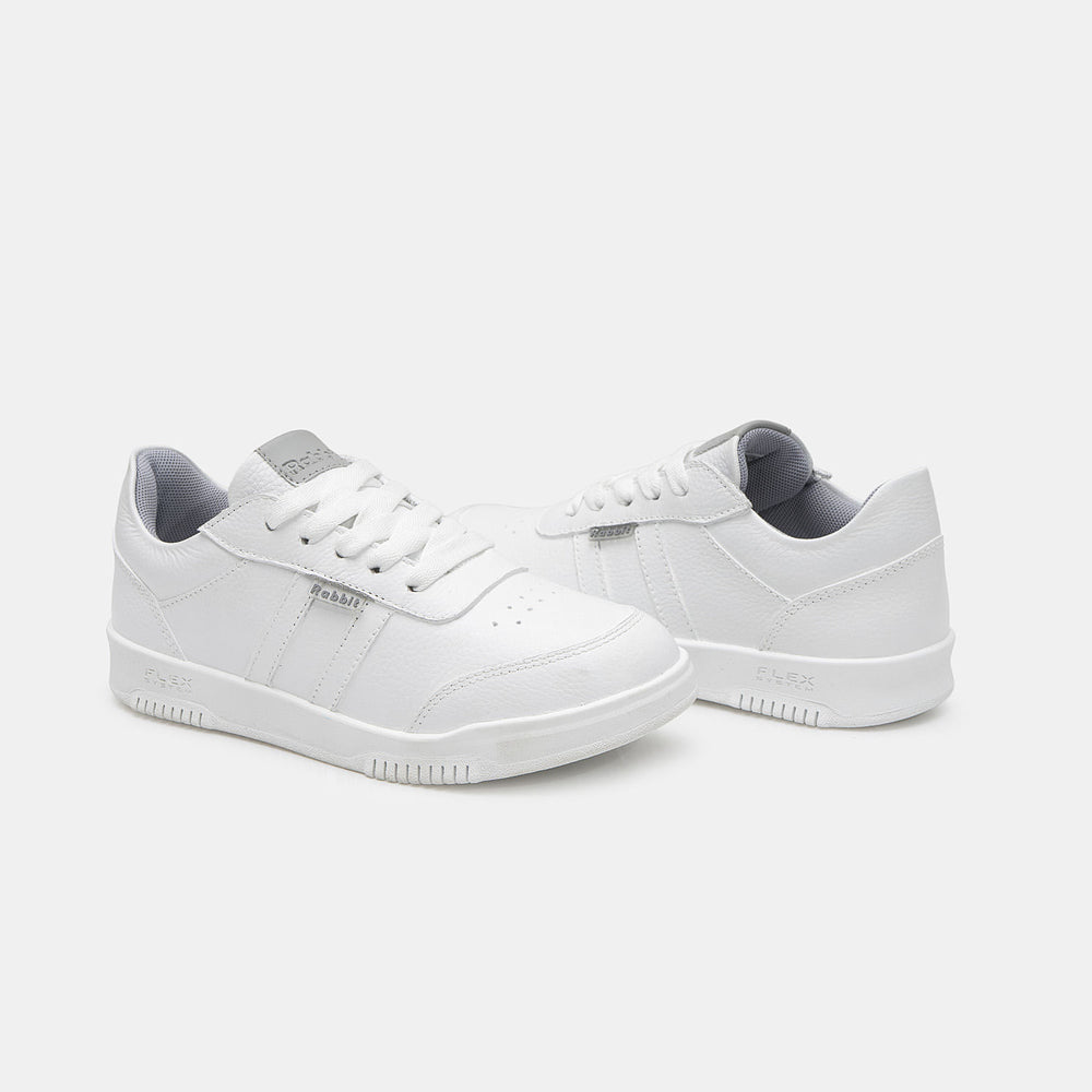 Zapatilla Escolar Casual Blanco