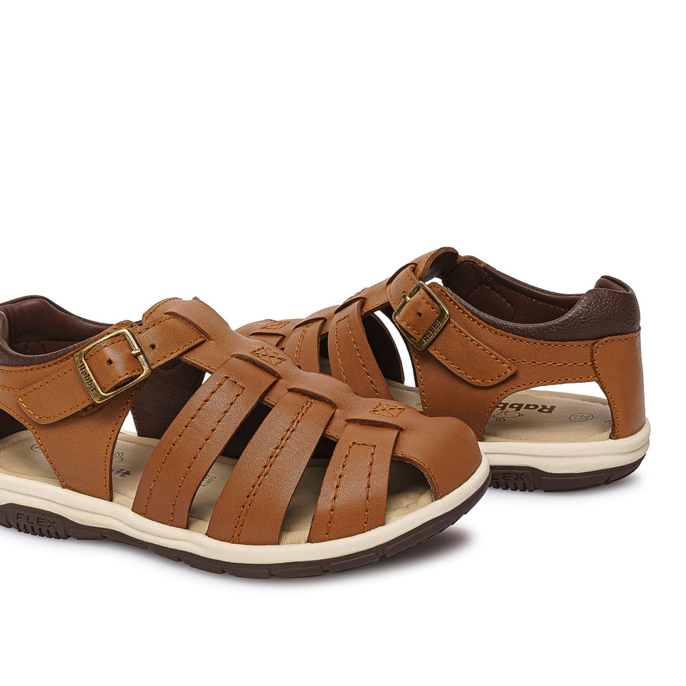 Sandalia D'orsay Casual Habano