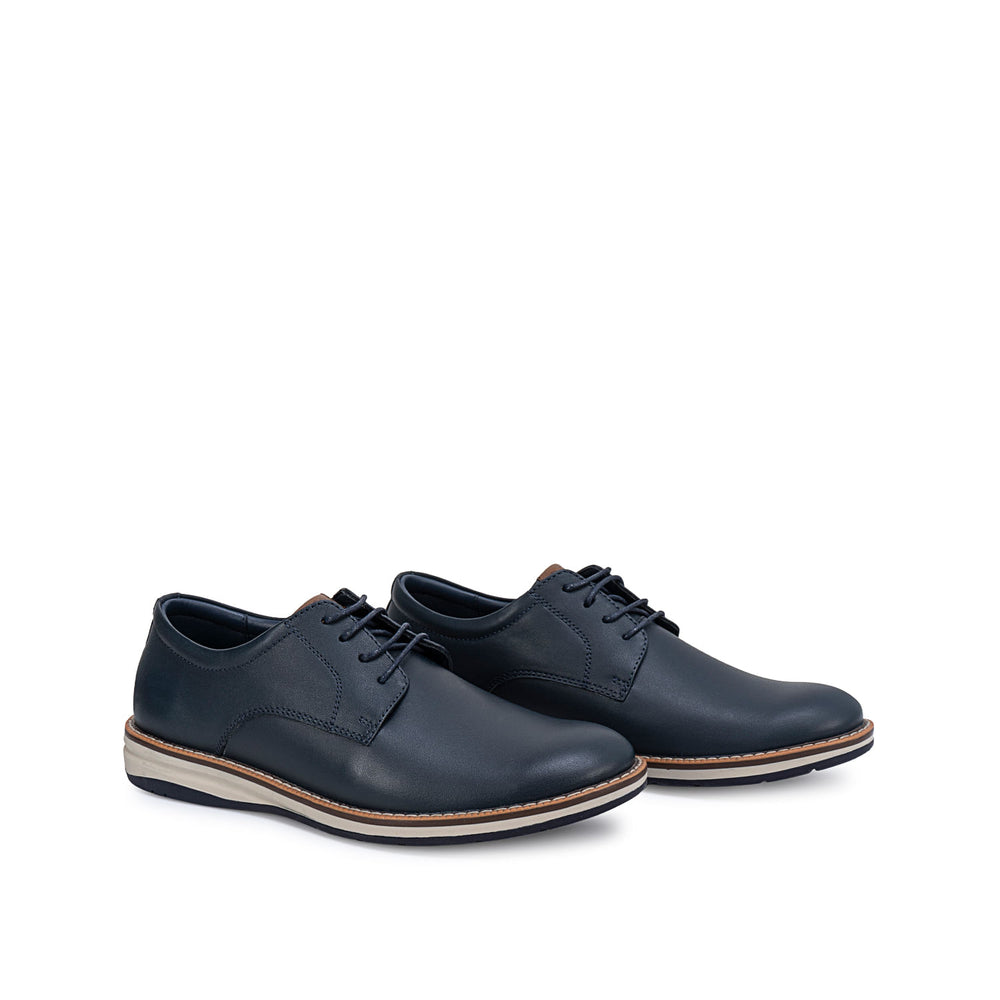 Zapato Derby Casual Azul