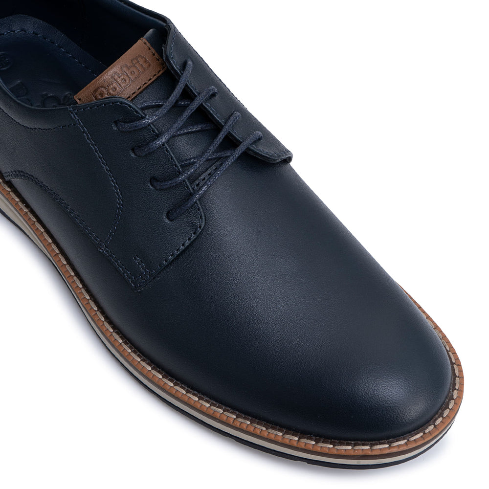 Zapato Derby Casual Azul