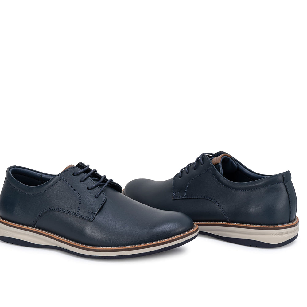 Zapato Derby Casual Azul