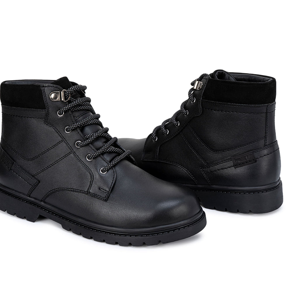 Botin Derby Casual Negro