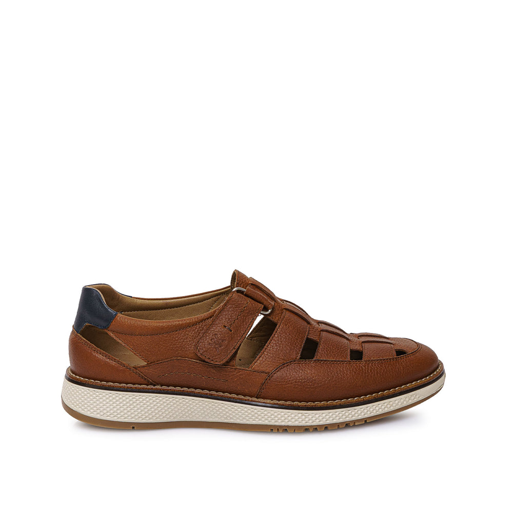 Sandalia Franciscana Casual Miel