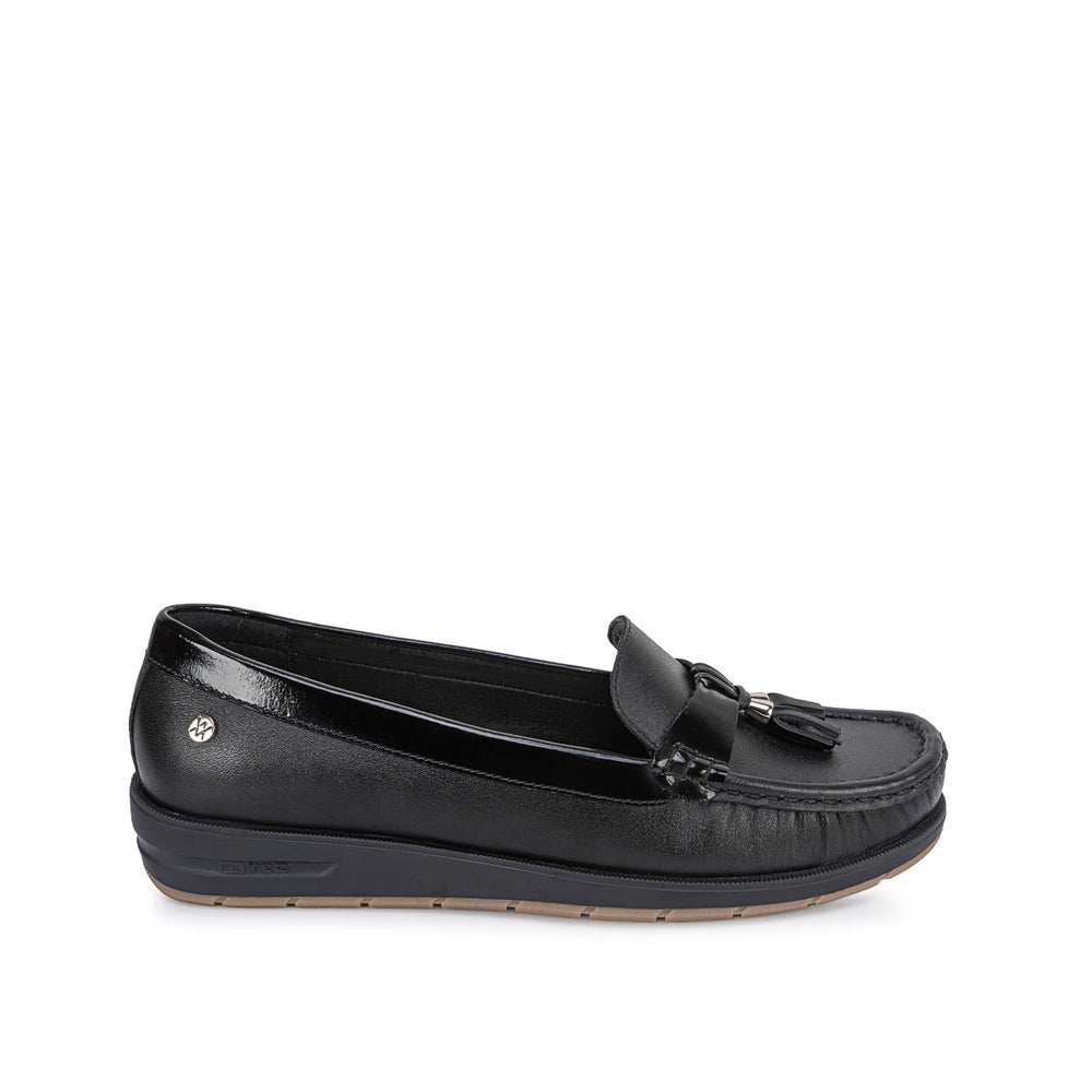 Zapato Mocasín Casual Negro