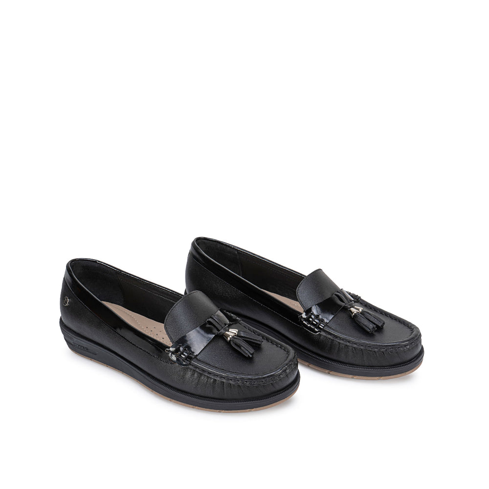 Zapato Mocasín Casual Negro