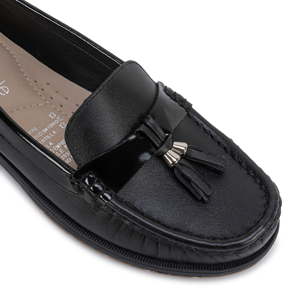 Zapato Mocasín Casual Negro