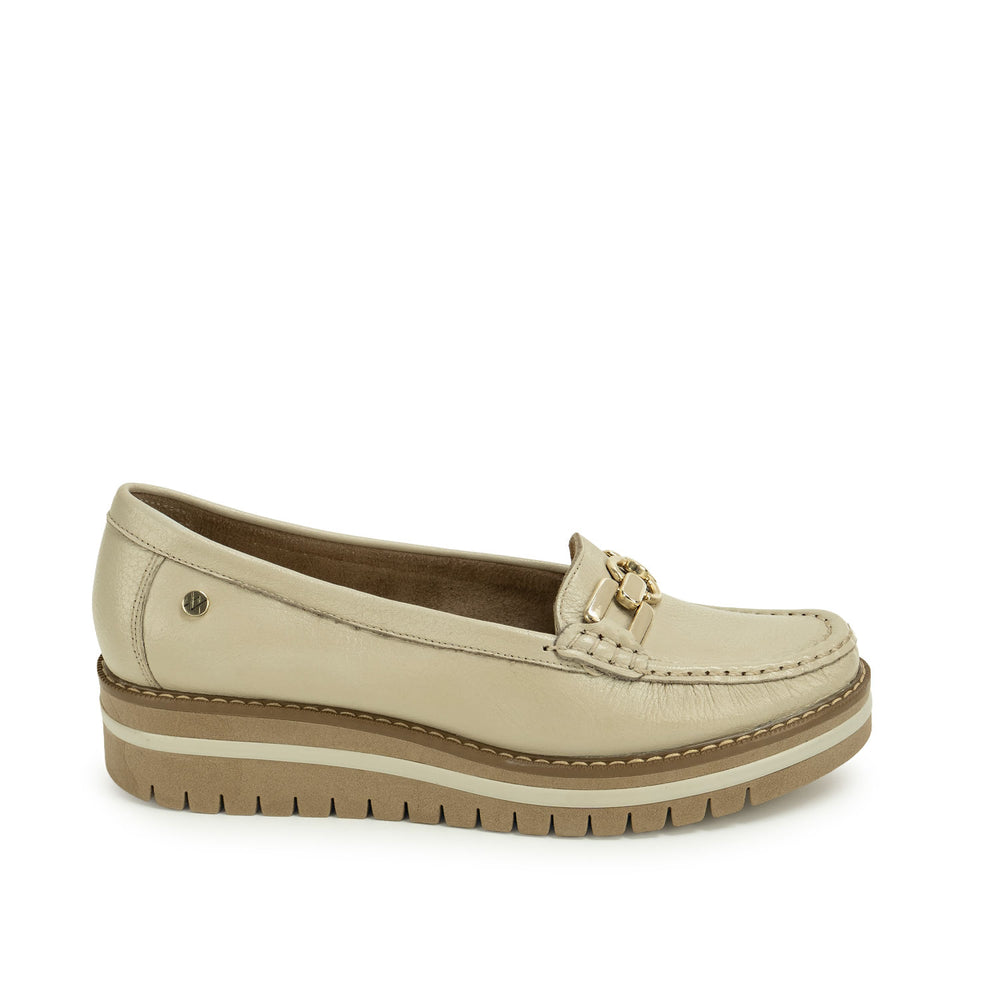Zapato Mocasín Casual Blan/Off