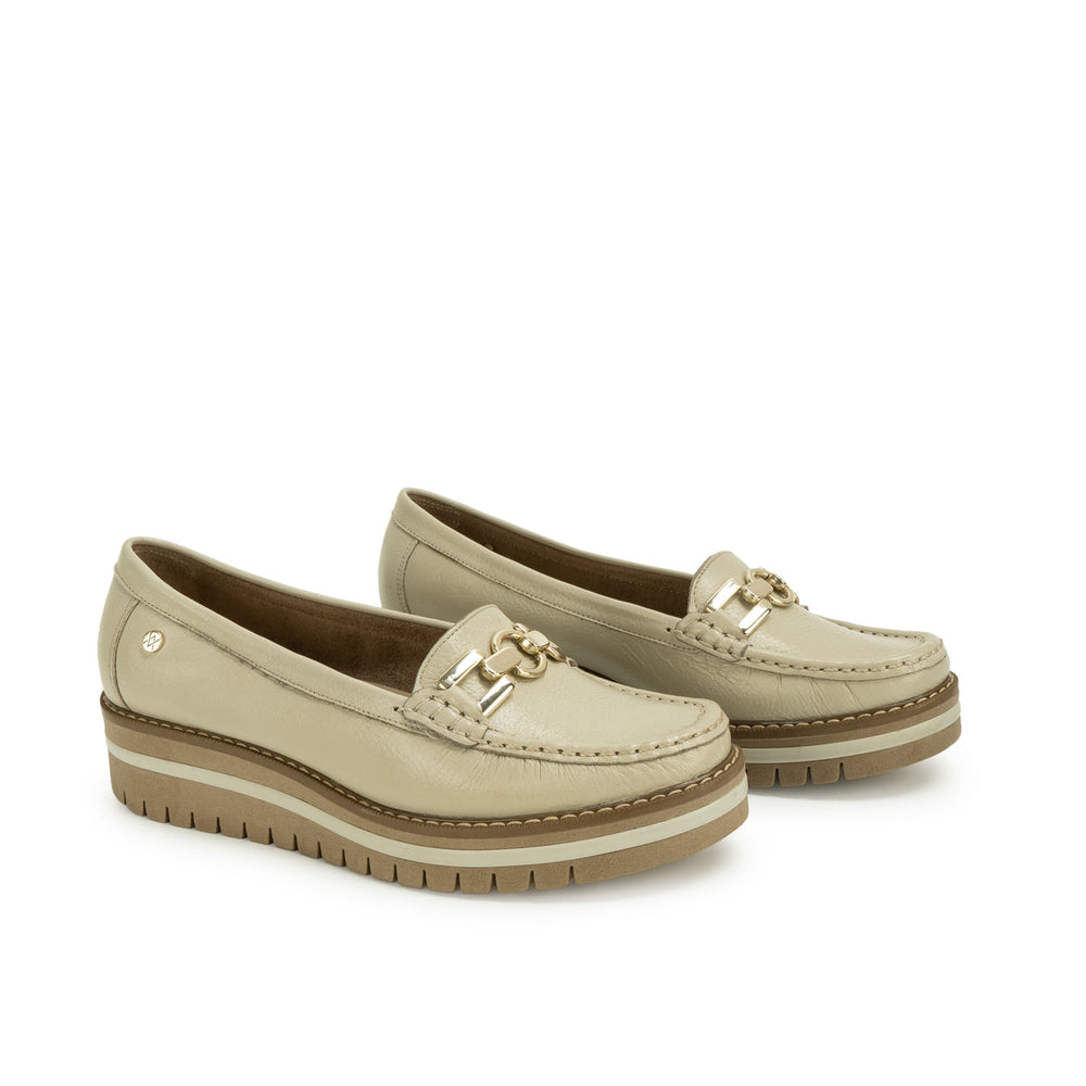 Zapato Mocasín Casual Blan/Off