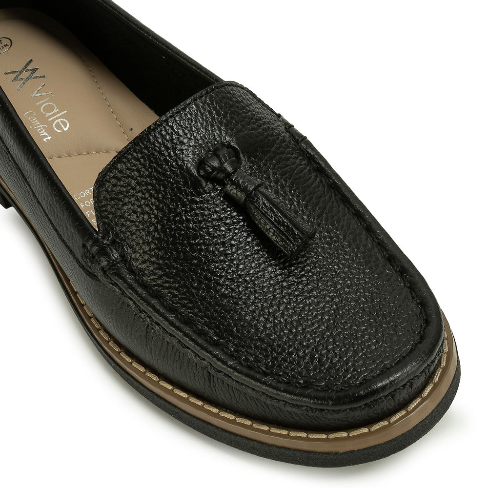 Zapato Mocasín Casual Negro