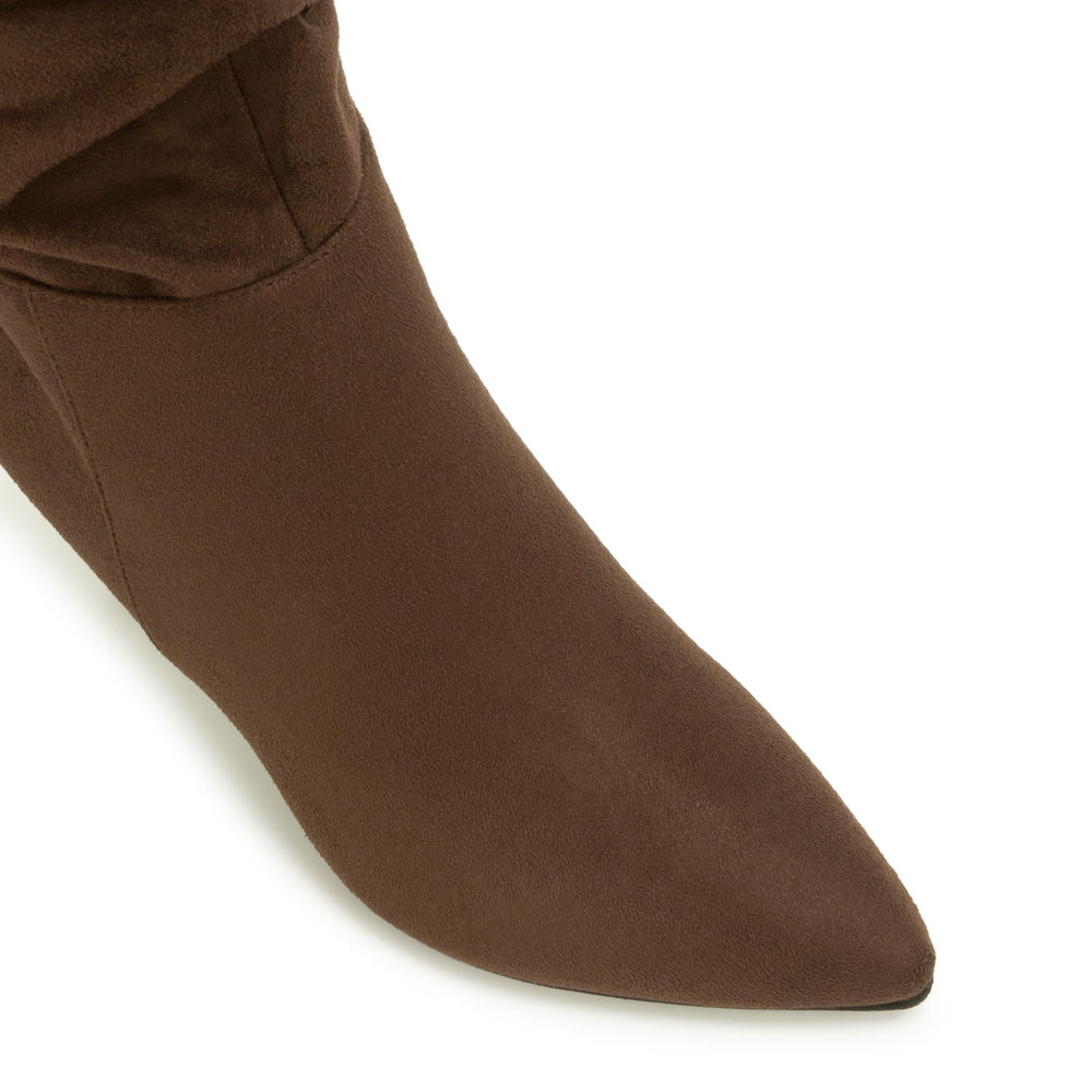 Bota Alta Casual Marron