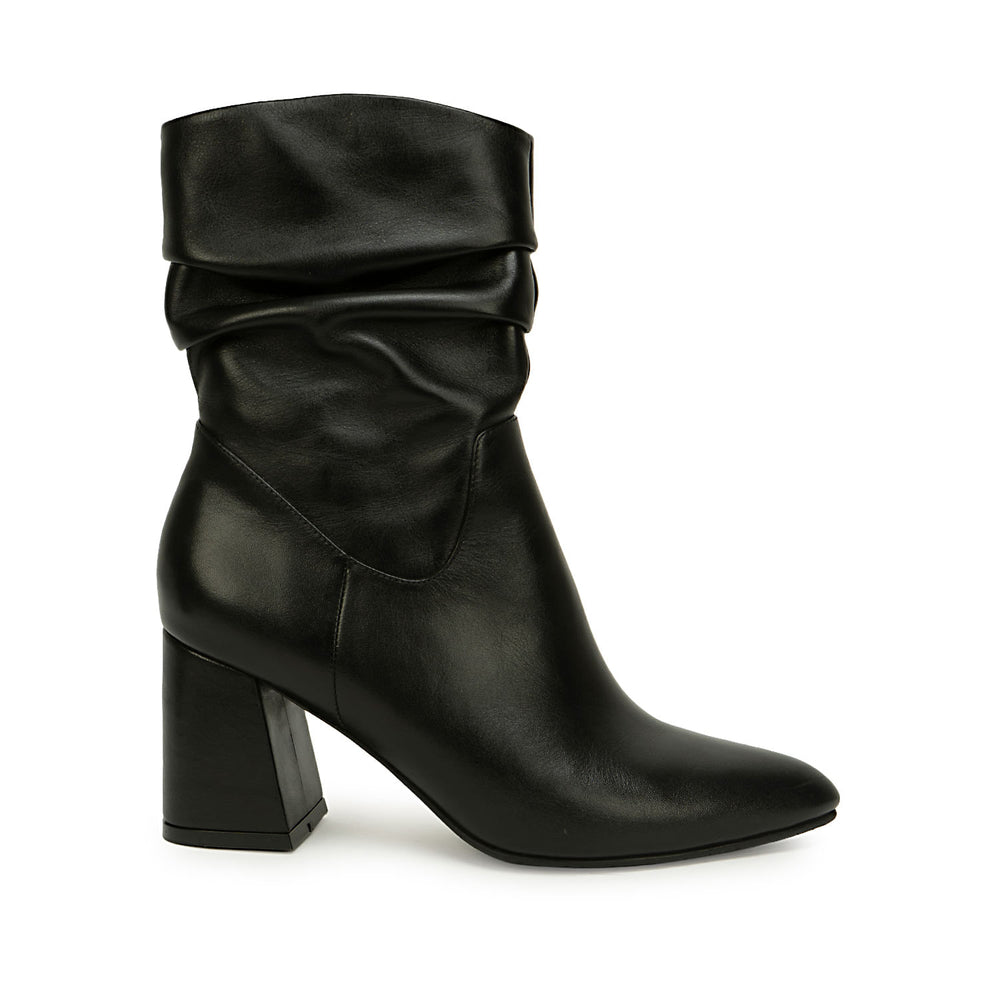 Bota Media Casual Negro