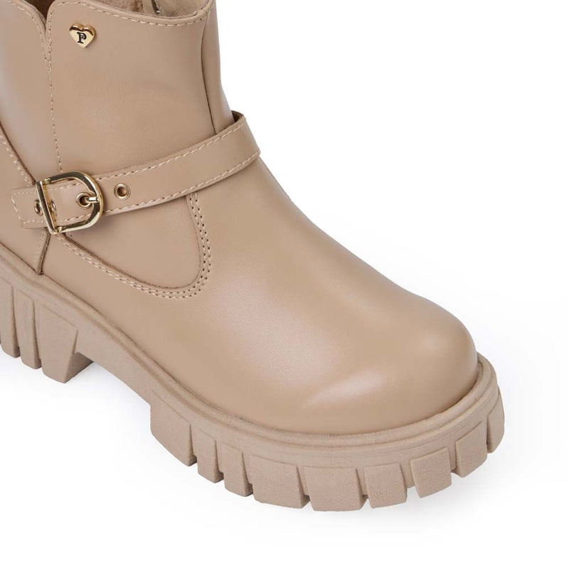 Botín Casual Beige