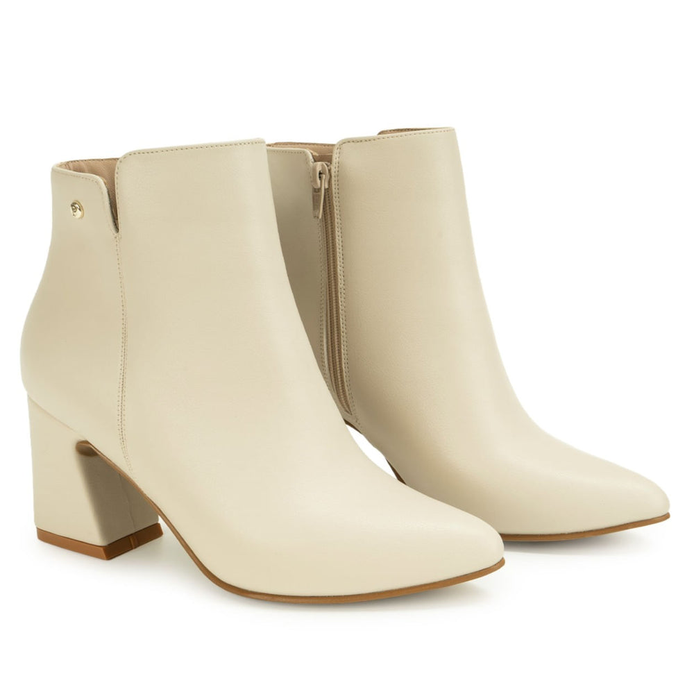 Botin Casual Hueso