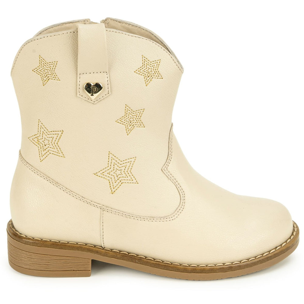 Botin Casual Hueso