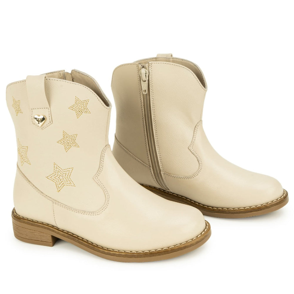 Botin Casual Hueso