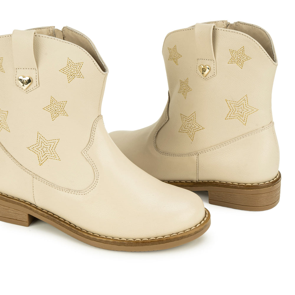 Botin Casual Hueso