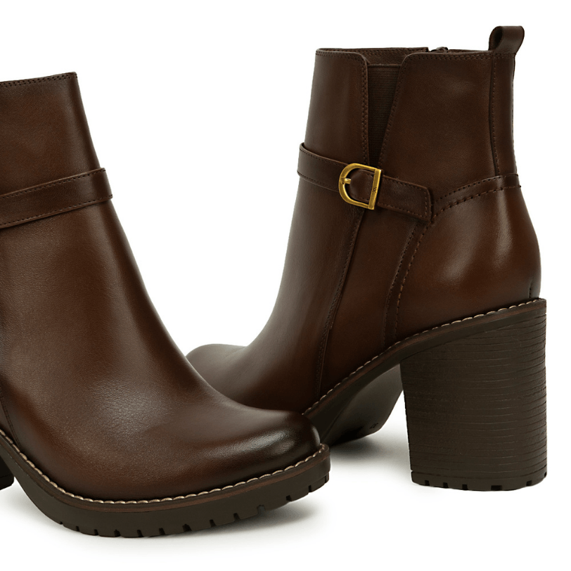 Botin Chelsea Casual Canela