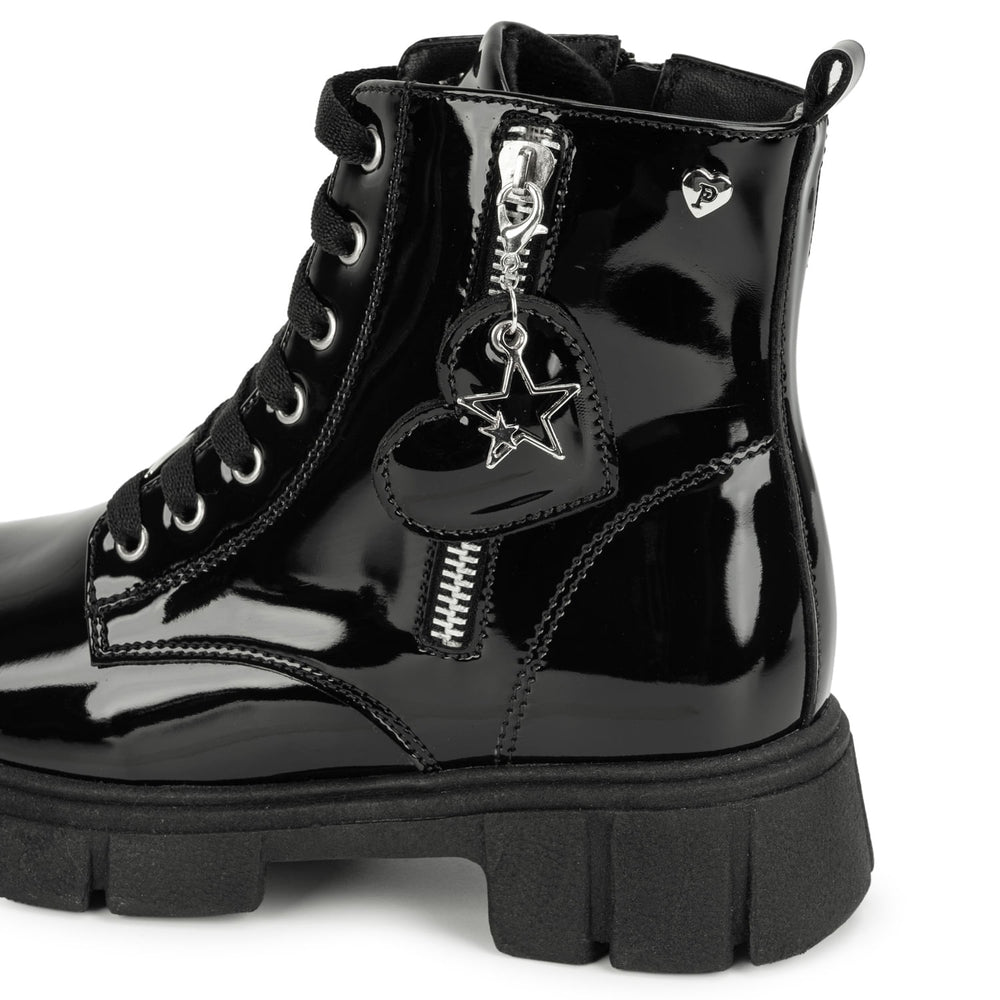 Botin Derby Casual Negro