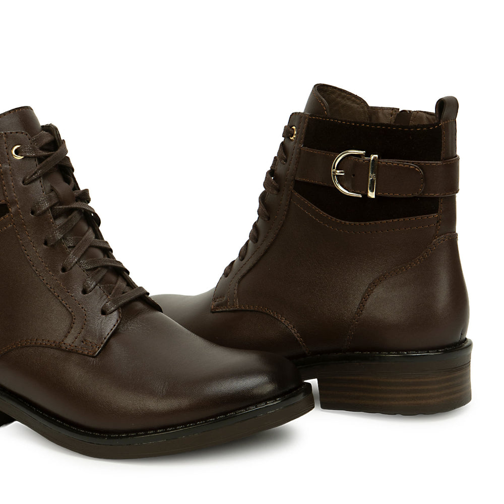 Botin Derby Casual Chocolate