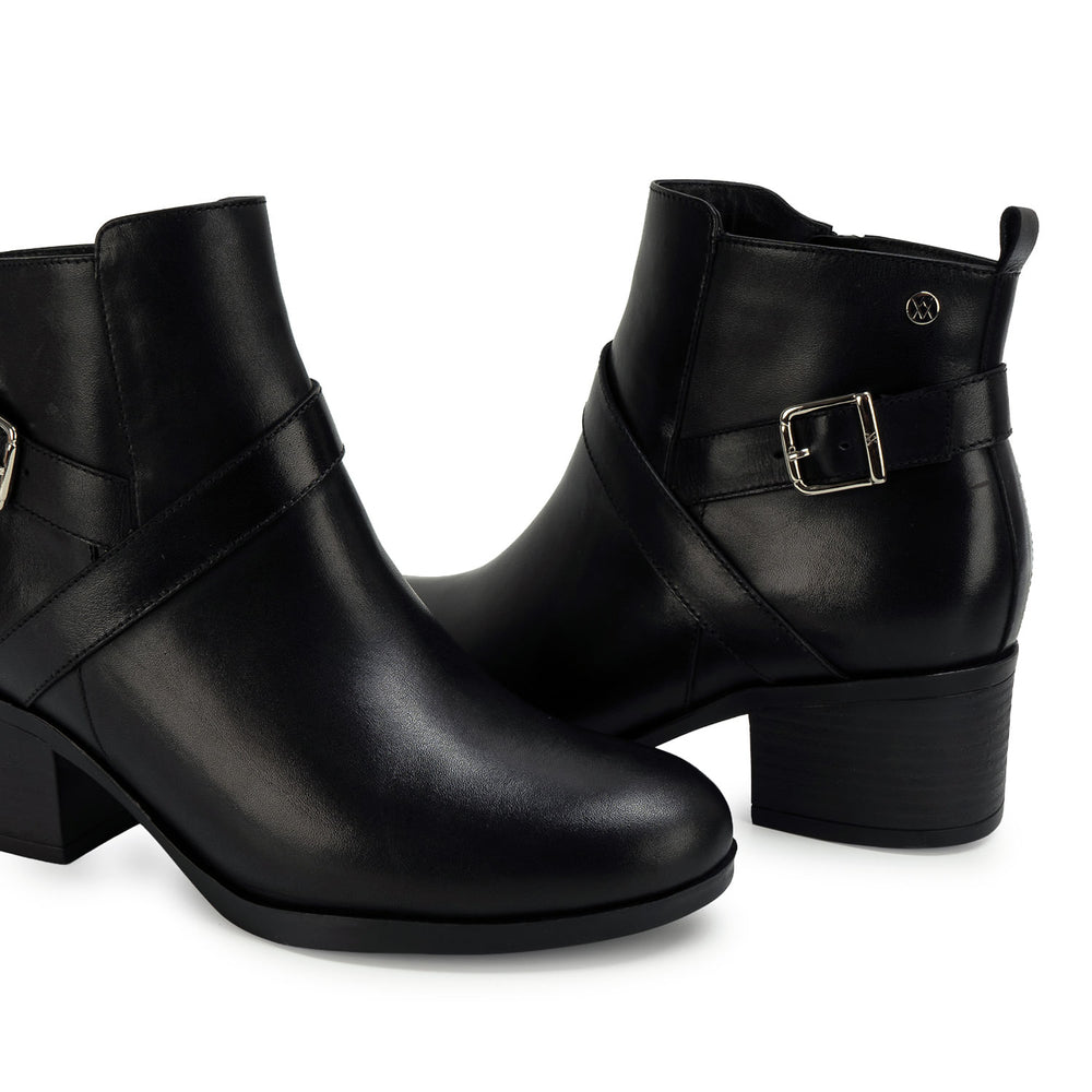 Botin Jodhpur Casual Negro