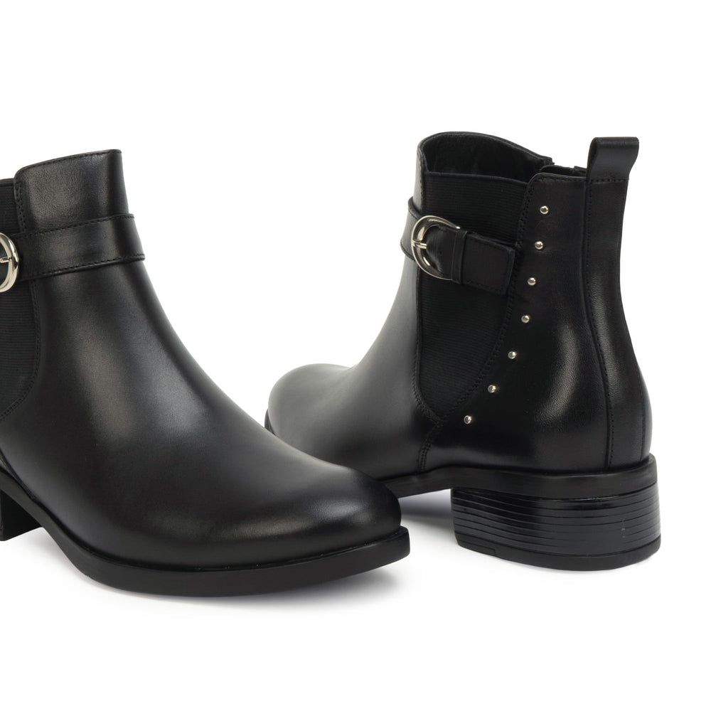 Botin Jodhpur Casual Negro