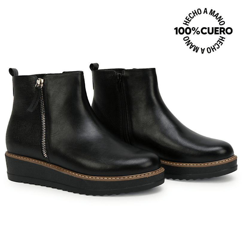 Botin Jodhpur Casual Negro