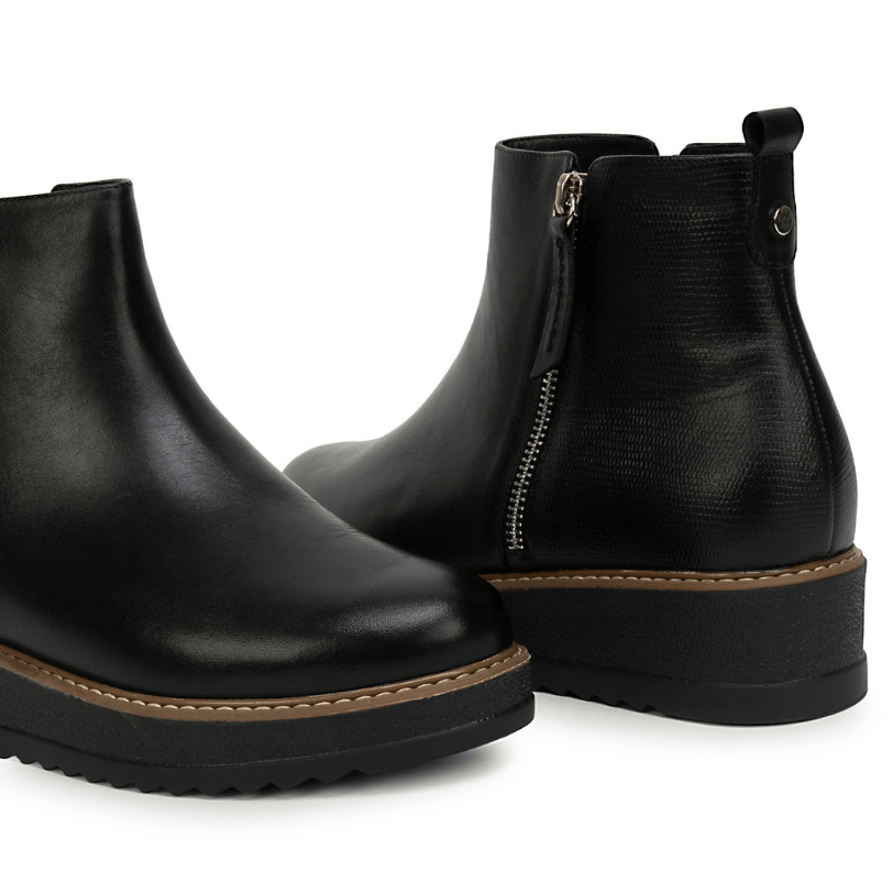 Botin Jodhpur Casual Negro