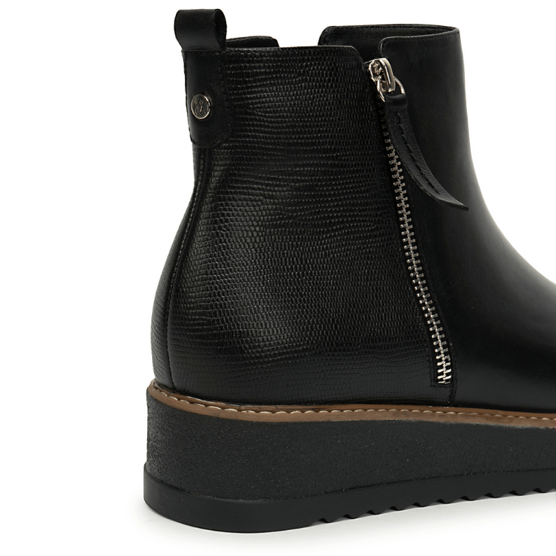 Botin Jodhpur Casual Negro