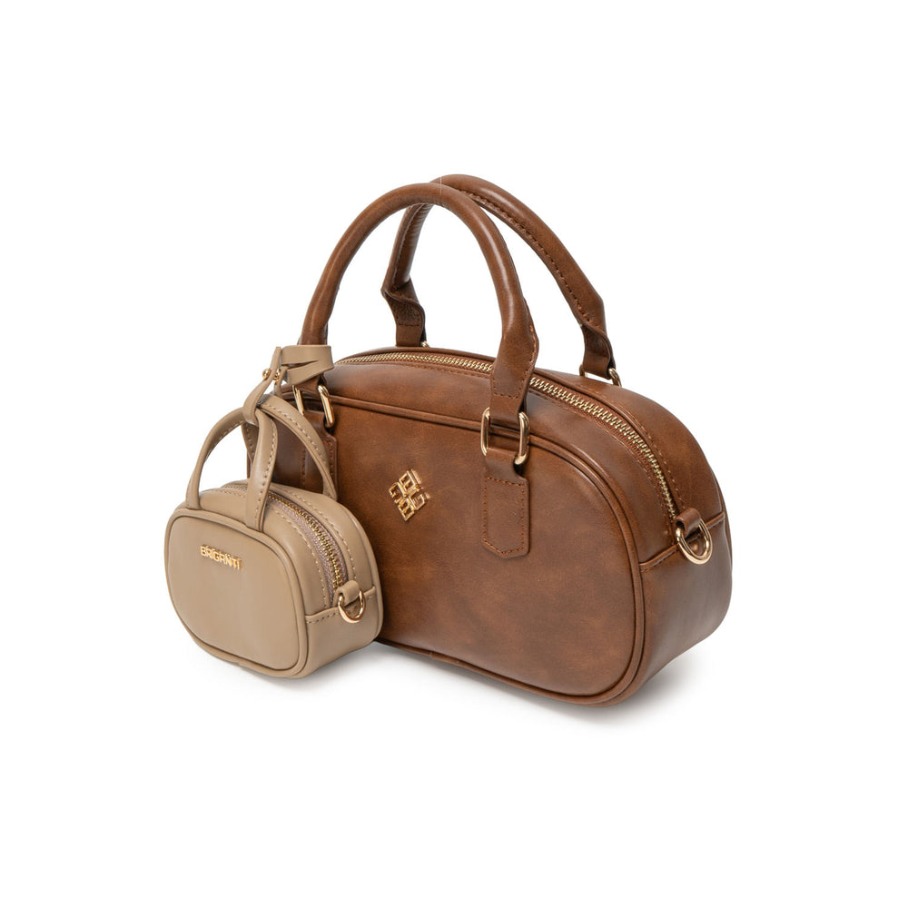 Cartera Briganti Doctor Marrón